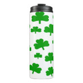 St. Patrick's Day Shamrocks Thermosbeker (Voorkant)