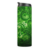St Patrick's Day Shamrocks Thermosbeker (Geroteerd rechts)