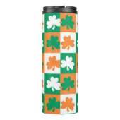 St Patrick's Day Shamrocks Thermosbeker (Achterkant)