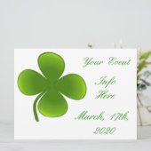 St Patrick's Day Shamrocks Thunder_Cove (Staand voorkant)