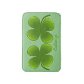 St Patrick's Day Shamrocks Thunder_Cove Badmat (Voorkant Verticaal)