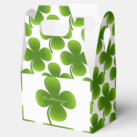 St Patrick's Day Shamrocks Thunder_Cove Bedankdoosjes (Geopend)