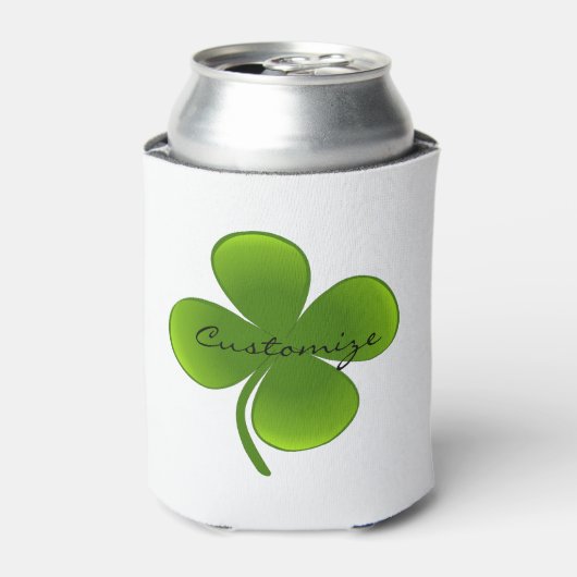 St Patrick's Day Shamrocks Thunder_Cove Blikjeskoeler (Blikje Voorkant)