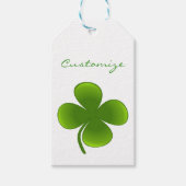 St Patrick's Day Shamrocks Thunder_Cove Cadeaulabel (Voorkant)