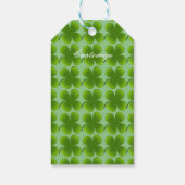 St Patrick's Day Shamrocks Thunder_Cove Cadeaulabel (Achterkant)