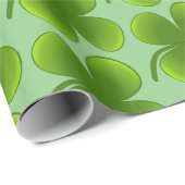 St Patrick's Day Shamrocks Thunder_Cove Cadeaupapier (Rol Hoek)