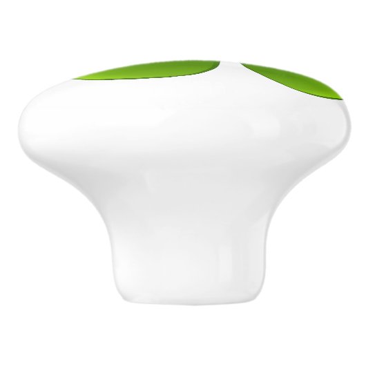 St Patrick's Day Shamrocks Thunder_Cove Keramische Knop (Zijkant)