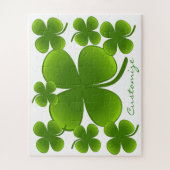 St Patrick's Day Shamrocks Thunder_Cove Legpuzzel (Verticaal)