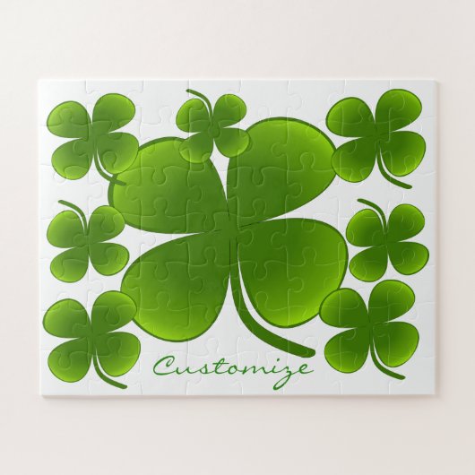 St Patrick's Day Shamrocks Thunder_Cove Legpuzzel (Horizontaal)