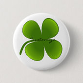 St Patrick's Day Shamrocks Thunder_Cove Ronde Button 5,7 Cm (Voorkant)