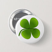 St Patrick's Day Shamrocks Thunder_Cove Ronde Button 5,7 Cm (Voorkant /achterkant)