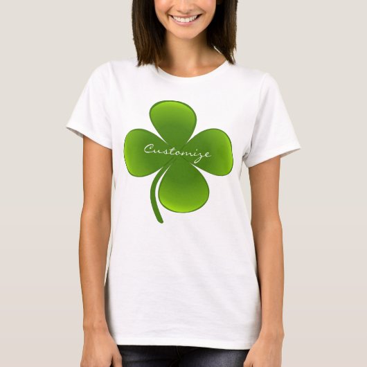 St Patrick's Day Shamrocks Thunder_Cove T-shirt (Voorkant)
