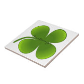 St Patrick's Day Shamrocks Thunder_Cove Tegeltje (Zijkant)