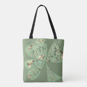 St. Patrick's Day Shamrocks Tote Bag (Achterkant)
