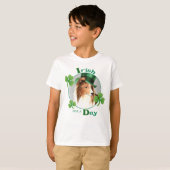 St. Patrick's Day Sheltie T-shirt (Voorkant volledig)