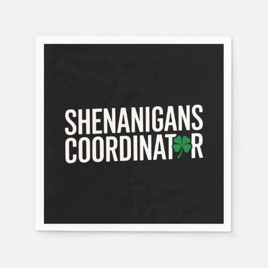 St. Patrick's Day Shenanigan Coördinator Servet (Voorkant)