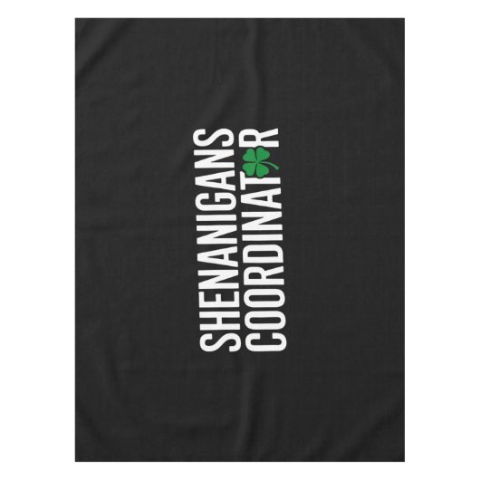 St. Patrick's Day Shenanigan Coordinator Tafelkleed (Voorkant)