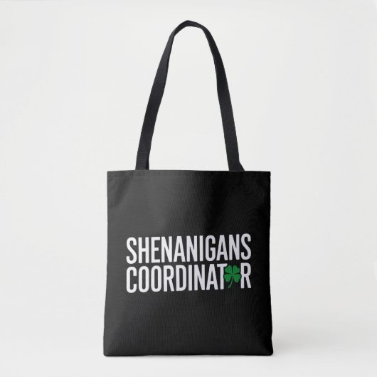 St. Patrick's Day Shenanigan Coordinator Tote Bag (Voorkant)