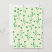 St. Patrick's Day Shenanigans Baby shower Kaart (Achterkant)
