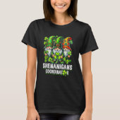St Patricks Day Shenanigans Coordinator Gnomen T-shirt (Voorkant)