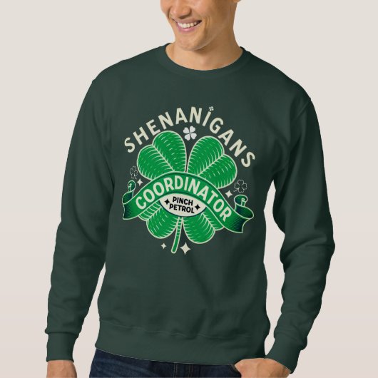 St. Patrick's Day - Shenanigans-coördinator Trui (Voorkant)