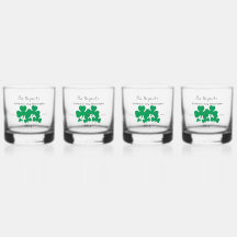 St. Patrick's Day Shenanigans Drinkservies Set