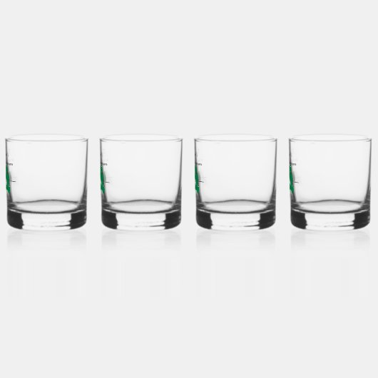 St Patrick's Day Shenanigans Drinkware Set Whisky Glas (Links)