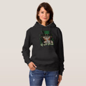 St Patricks Day Shenanigans shamrock poker leprech Hoodie (Voorkant volledig)