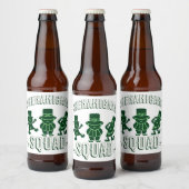 ST PATRICK'S DAY - SHENANIGANS SQUAD BIER ETIKET (Flessen)