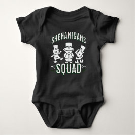 ST PATRICK'S DAY - SHENANIGANS SQUAD ROMPER