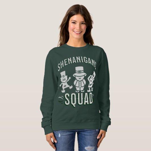 ST PATRICK'S DAY - SHENANIGANS SQUAD TRUI (Voorkant volledig)