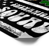St Patricks Day Shenanigans Squad Us Vlag Amerikaa Poster (Hoek)