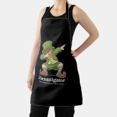 St Patricks Day Shenanigator Dabbing Kabouter Schort (Insitu)