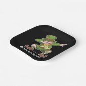St Patricks Day Shenanigator Dabbing Leprechaun Papieren Bordje (Gebogen)