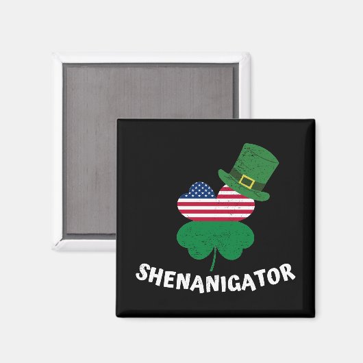 St. Patrick's Day Shenanigator Magneet (Voorkant / Achterkant)