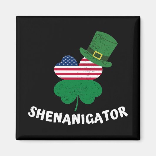 St. Patrick's Day Shenanigator Magneet (Voorkant)
