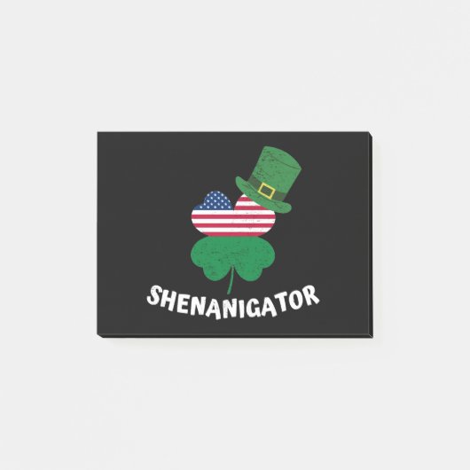 St. Patrick's Day Shenanigator Post-it® Notes (Voorkant)