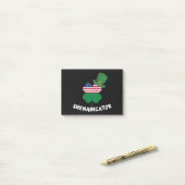 St. Patrick's Day Shenanigator Post-it® Notes (Op bureau)