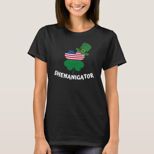 St. Patrick's Day Shenanigator T-shirt (Voorkant)
