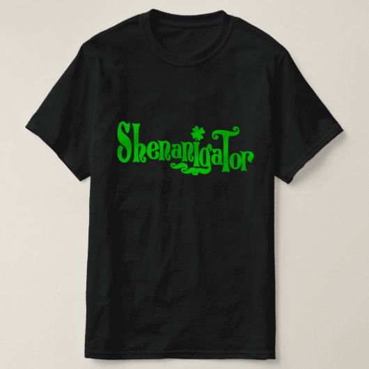 St. Patrick's Day Shenanigator T-shirt (Design voorkant)