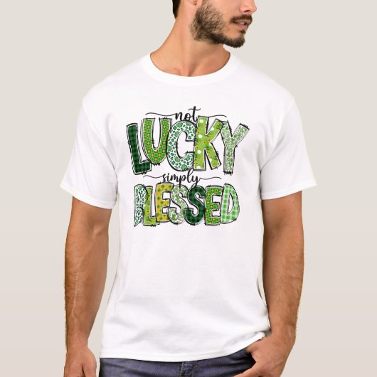 St. Patrick's Day Shirt Gift voor hem Gift kreeg h (Voorkant)