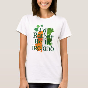 St. Patrick's Day Shirt, ik ben liever in Ierland T-shirt