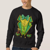 St Patricks Day Shirt Irish Tuxedo Childs Leprecha (Voorkant)
