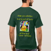 St. Patrick's Day shirt met design op de achterzij (Achterkant)
