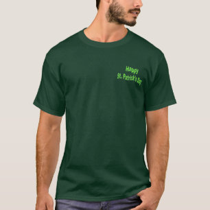 St. Patrick's Day shirt met design op de achterzij