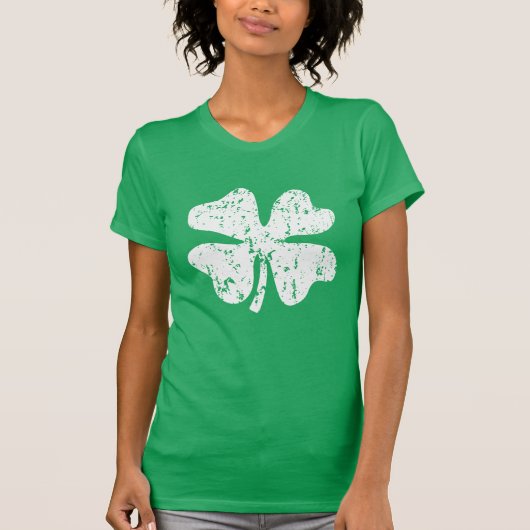 St Patrick's Day shirt voor vrouwen | shamrock-gro (Voorkant)