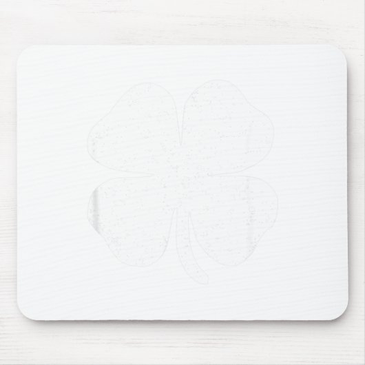 St Patricks Day Shirt With Shamrock Be Irish On Pa Muismat (Voorkant)