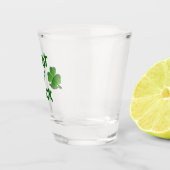 St Patrick's Day Shot O' Luck Clover Glas (Rechts)