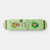 St. Patrick's Day Skateboard (Horizontaal)