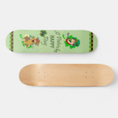 St. Patrick's Day Skateboard (Horizontaal)